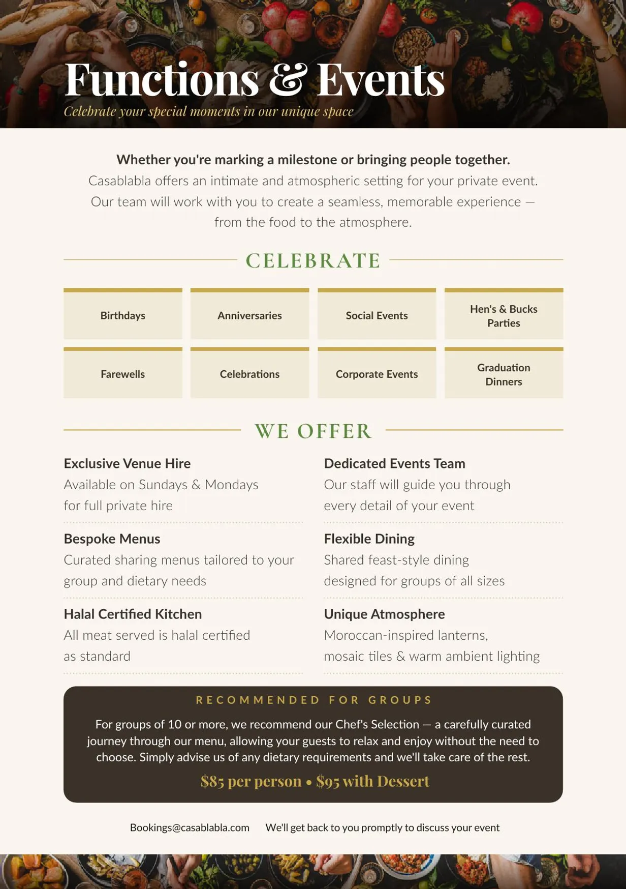 Casablabla menu, page 6