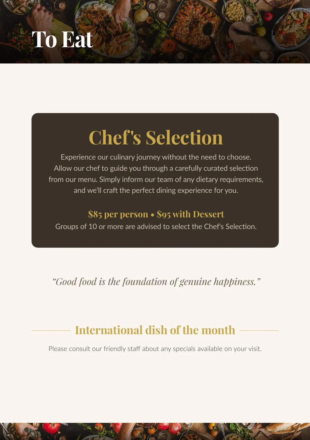 Casablabla menu, page 4