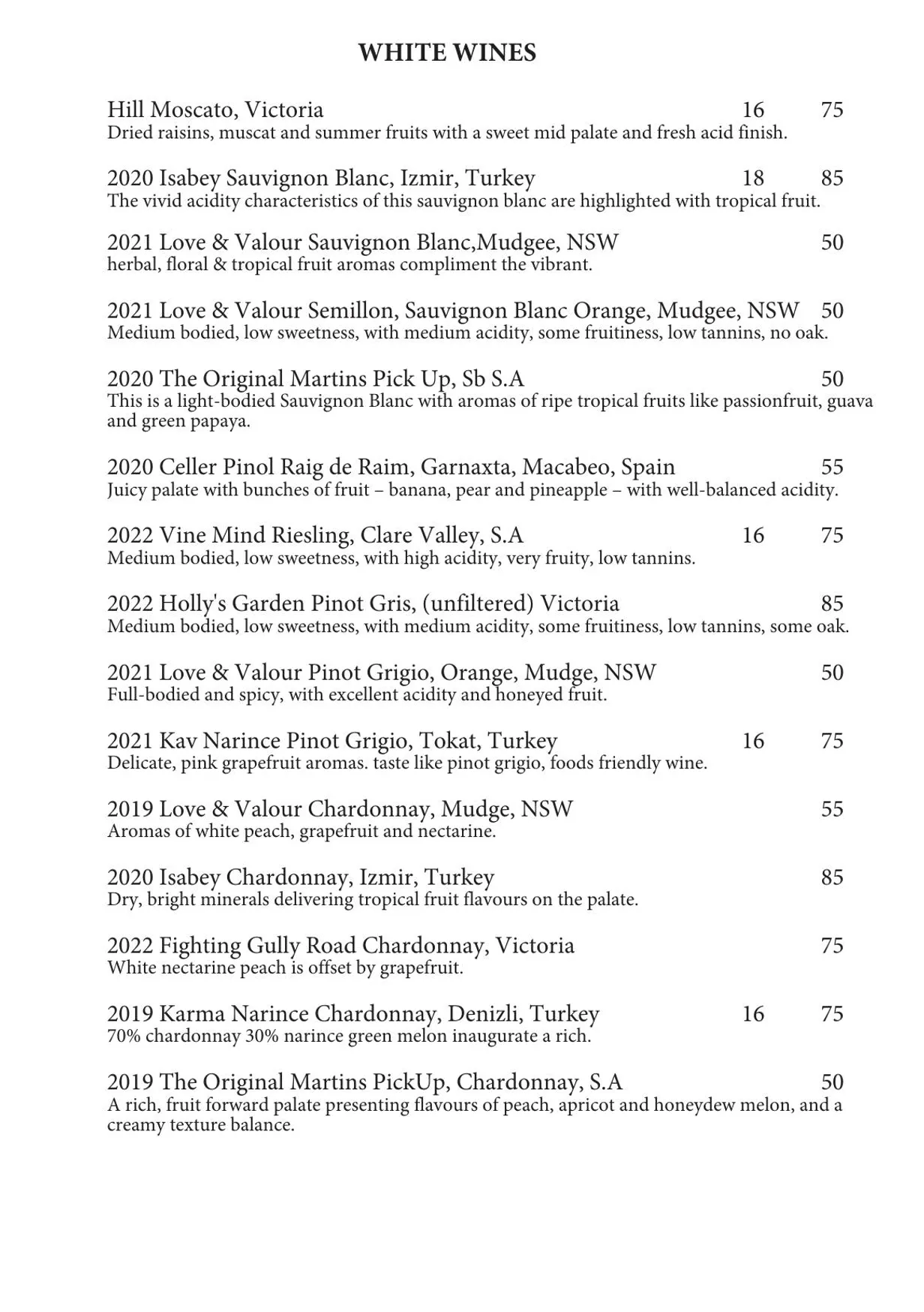 Lezzet menu, page 7