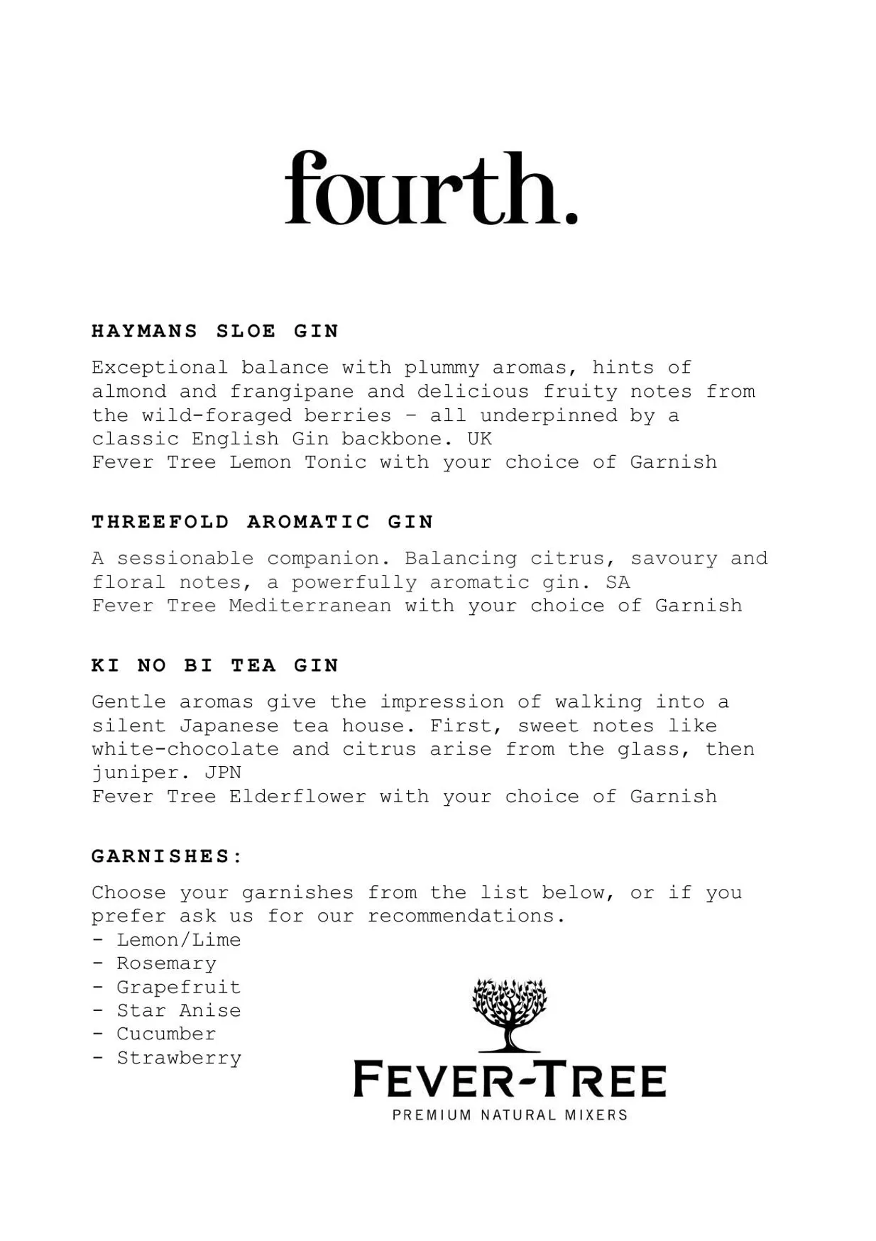 Fourth menu, page 14