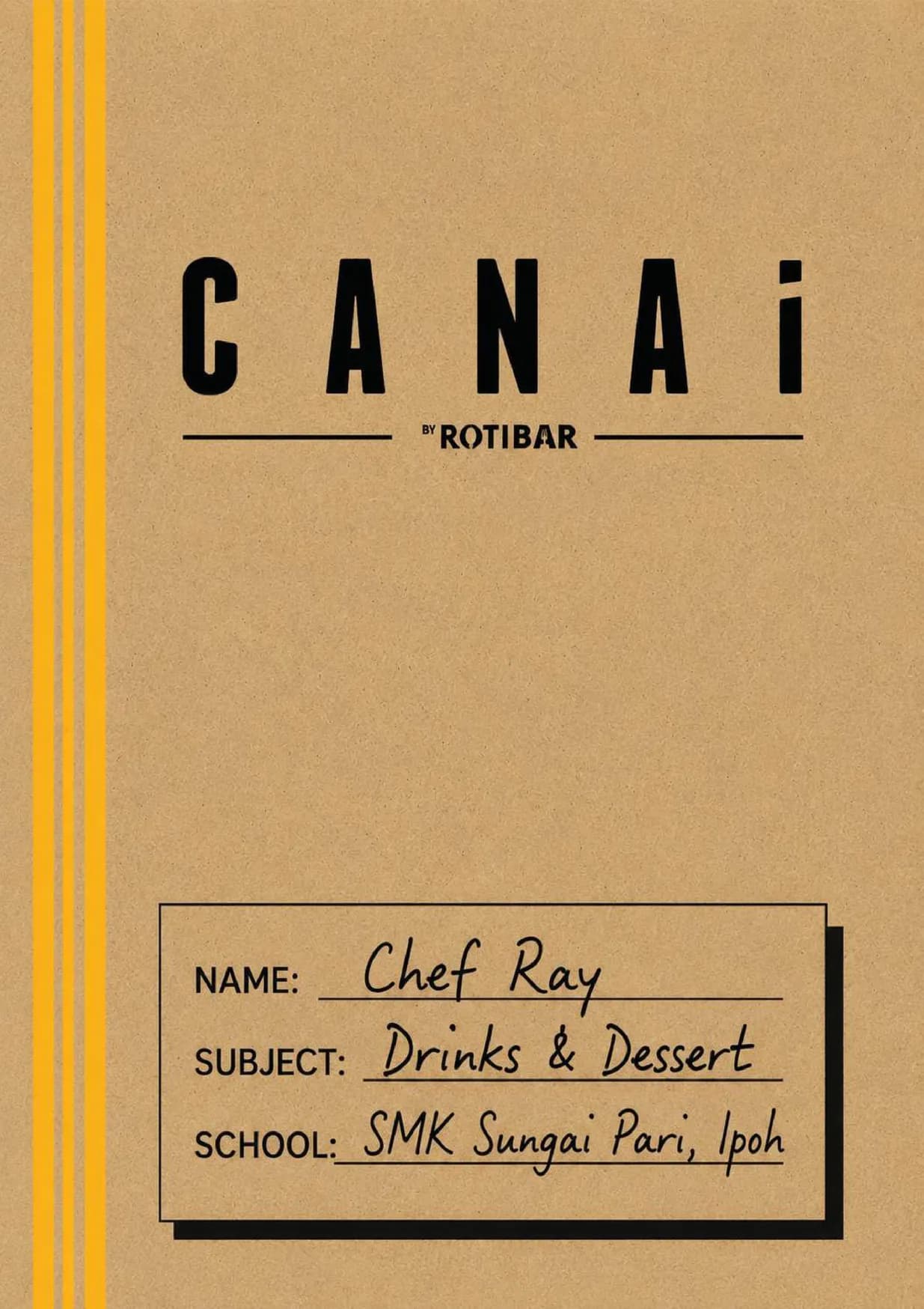 Canai by Roti Bar menu, page 9