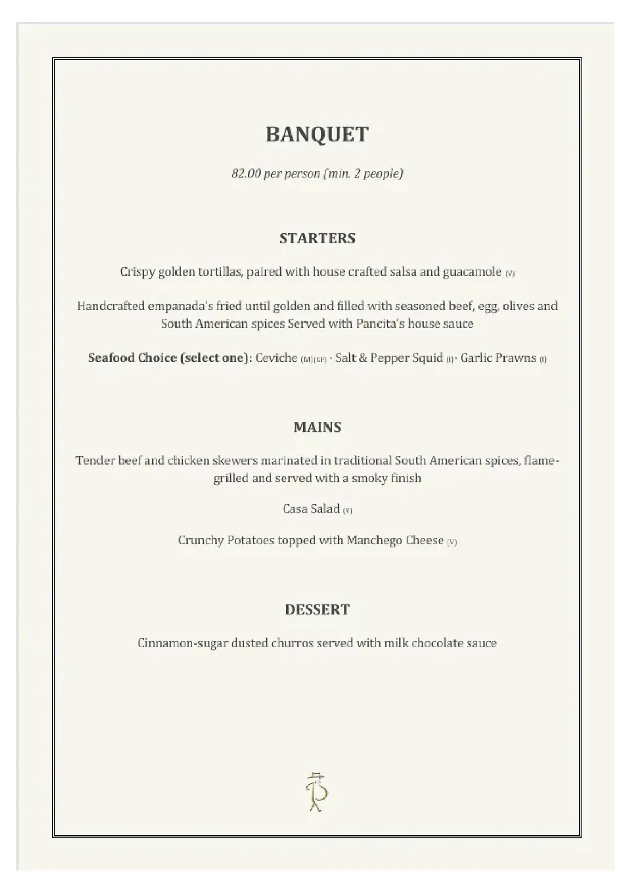 La Pancita menu, page 3