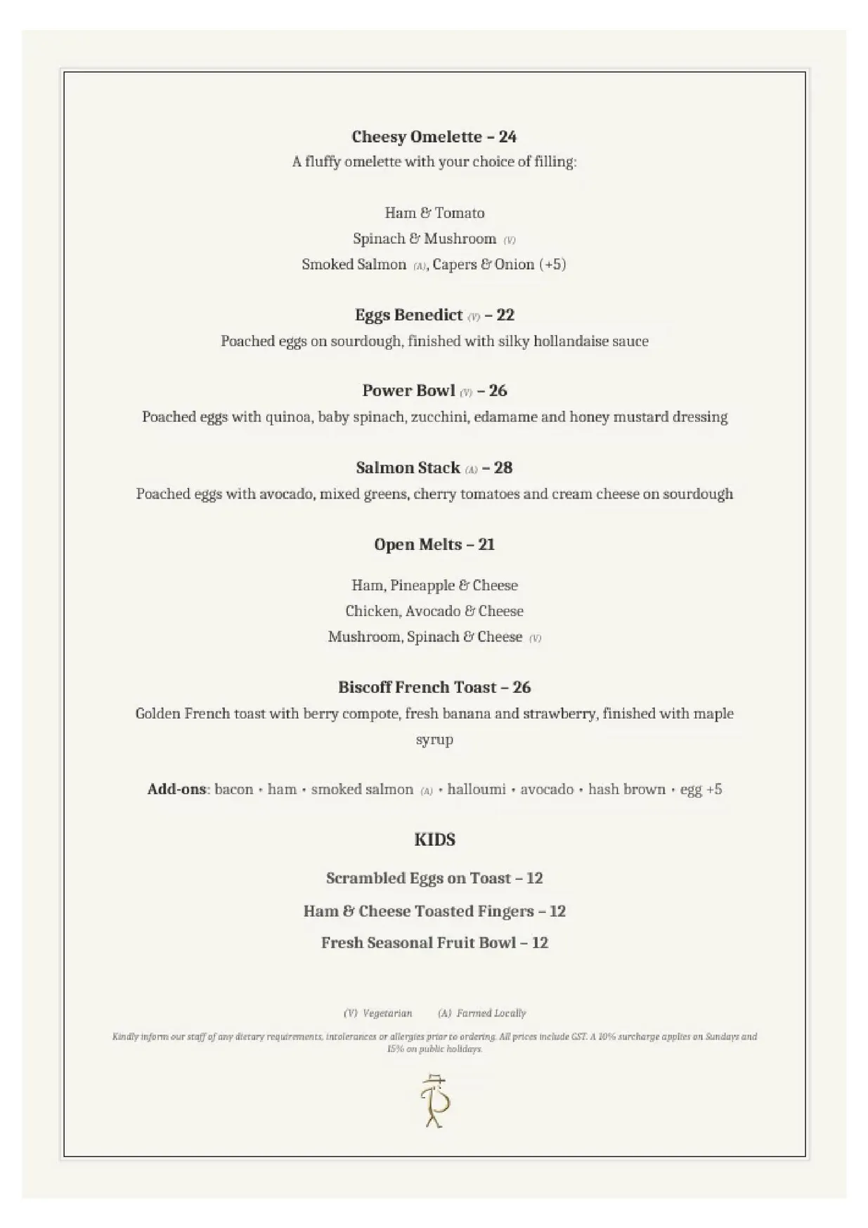La Pancita menu, page 2