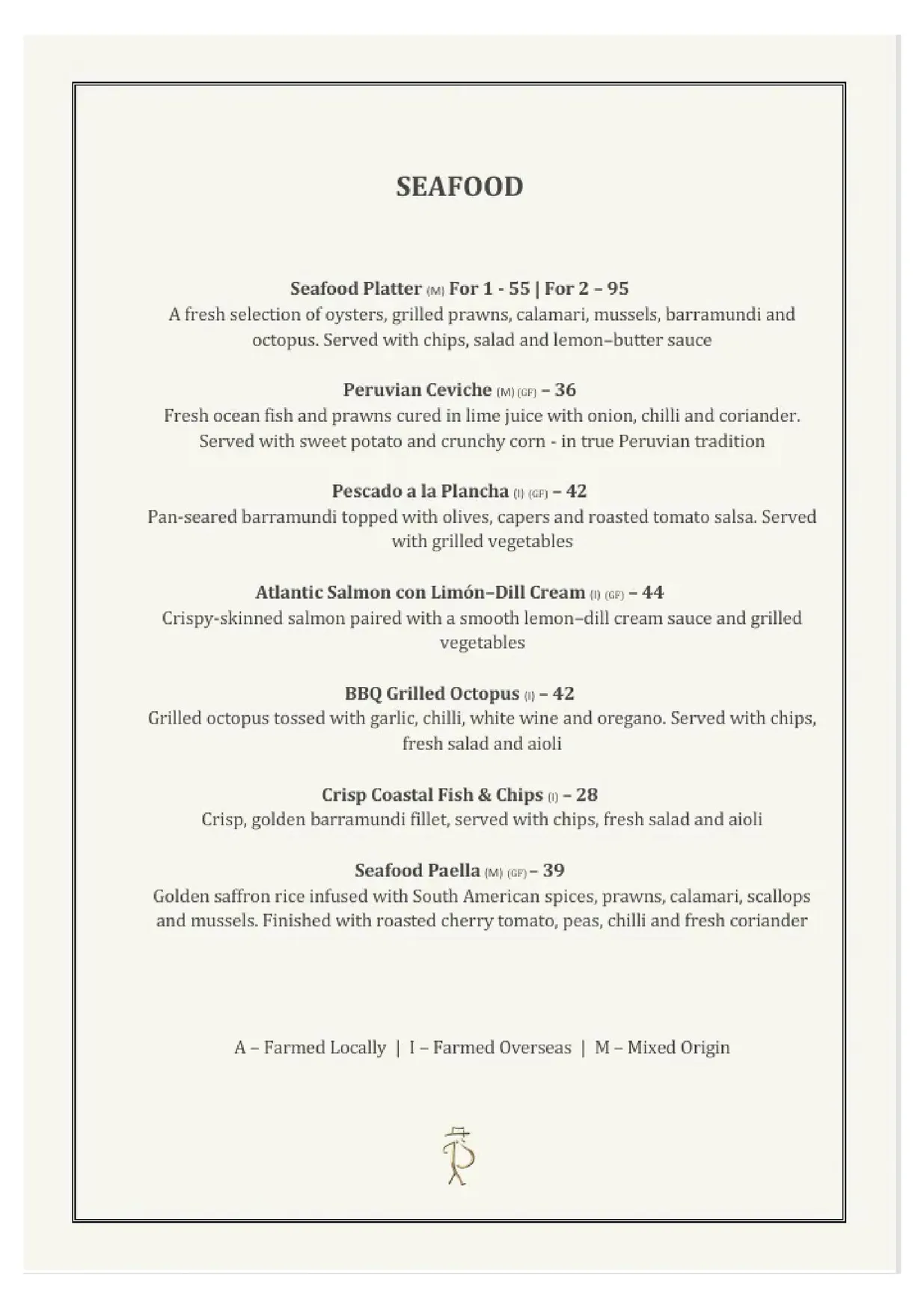 La Pancita menu, page 7