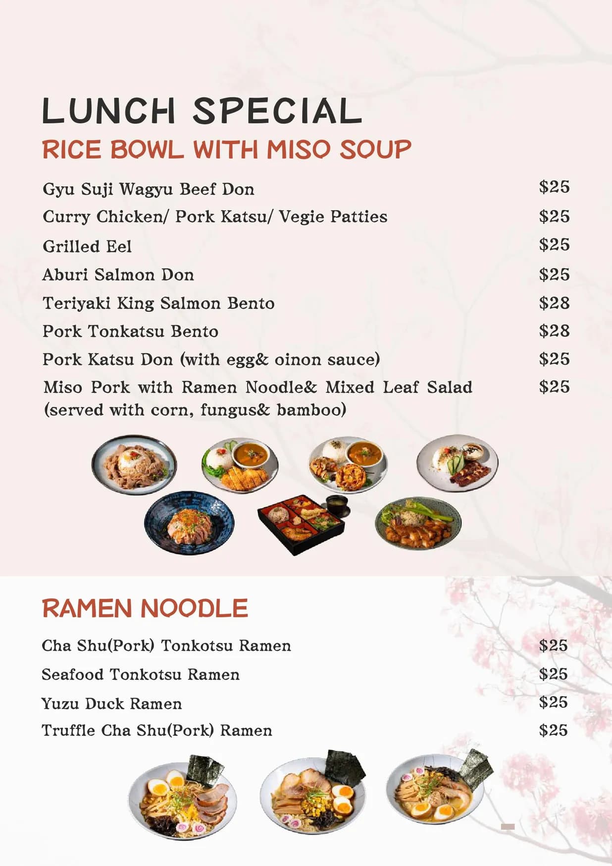 Ginza Miyako Japanese Restaurant menu, page 9