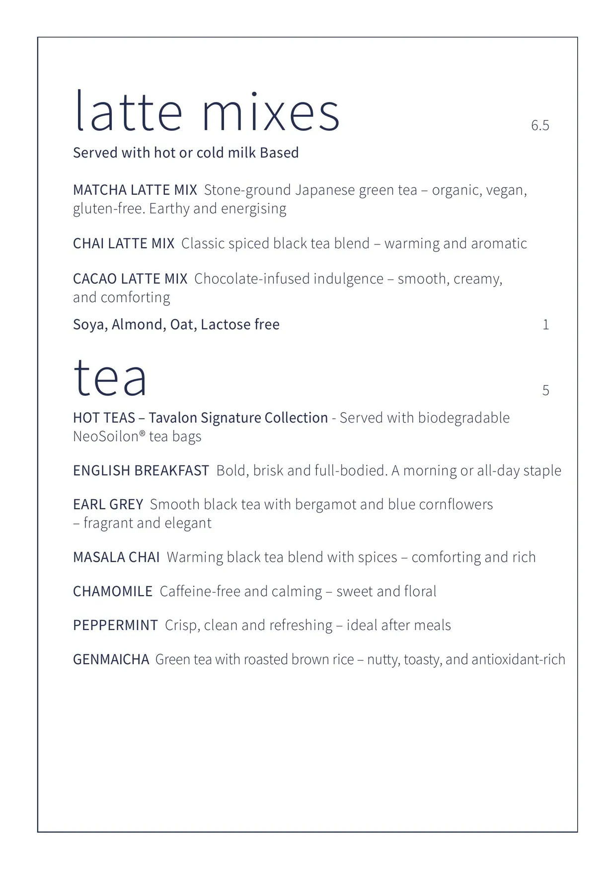 Dundee's on the Waterfront menu, page 24