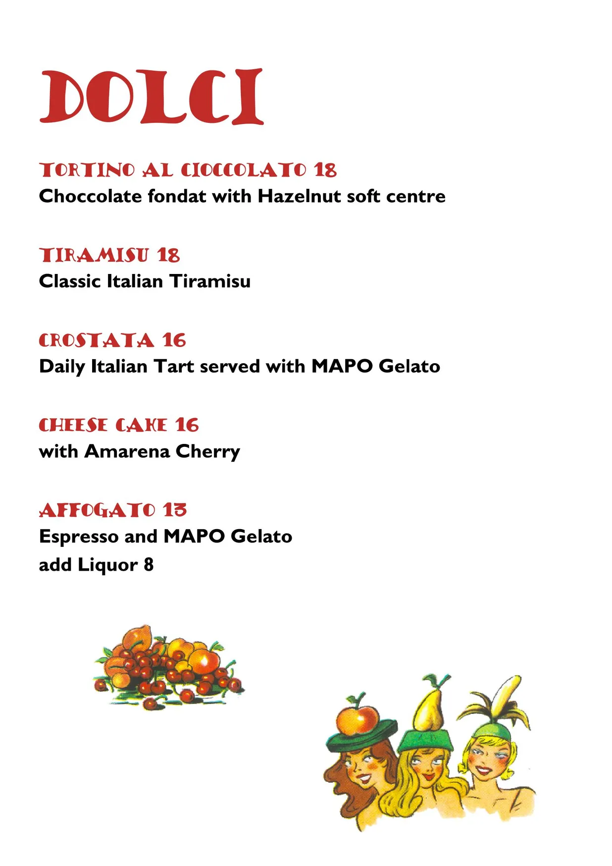 Norcino menu, page 7