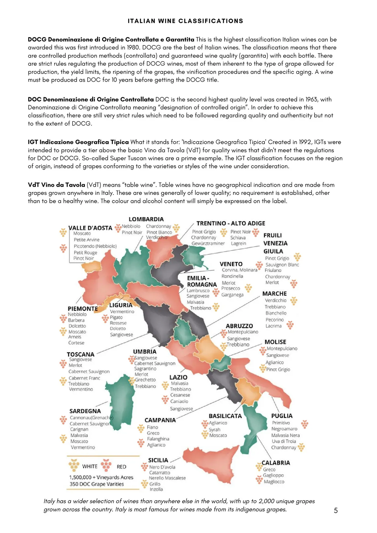 Antica menu, page 9