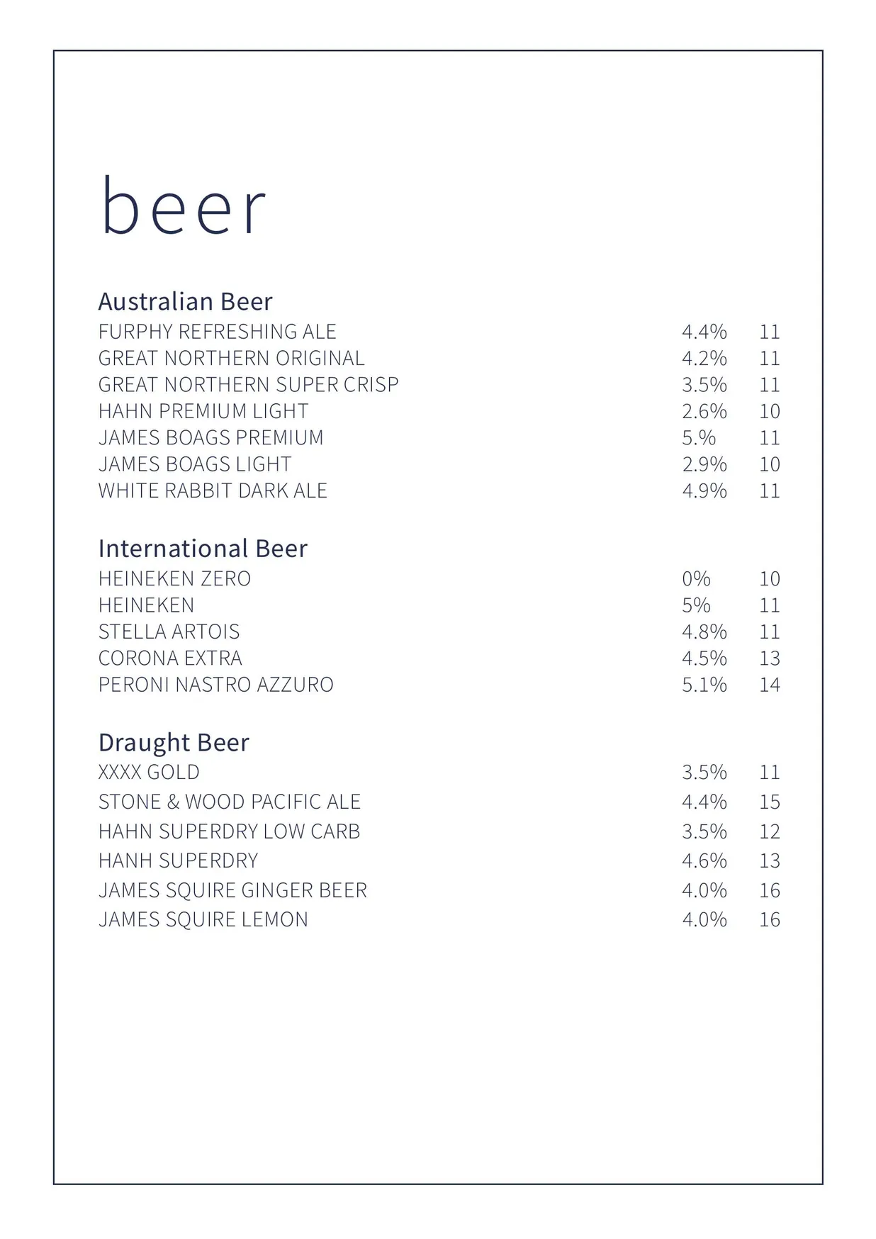 Dundee's on the Waterfront menu, page 20