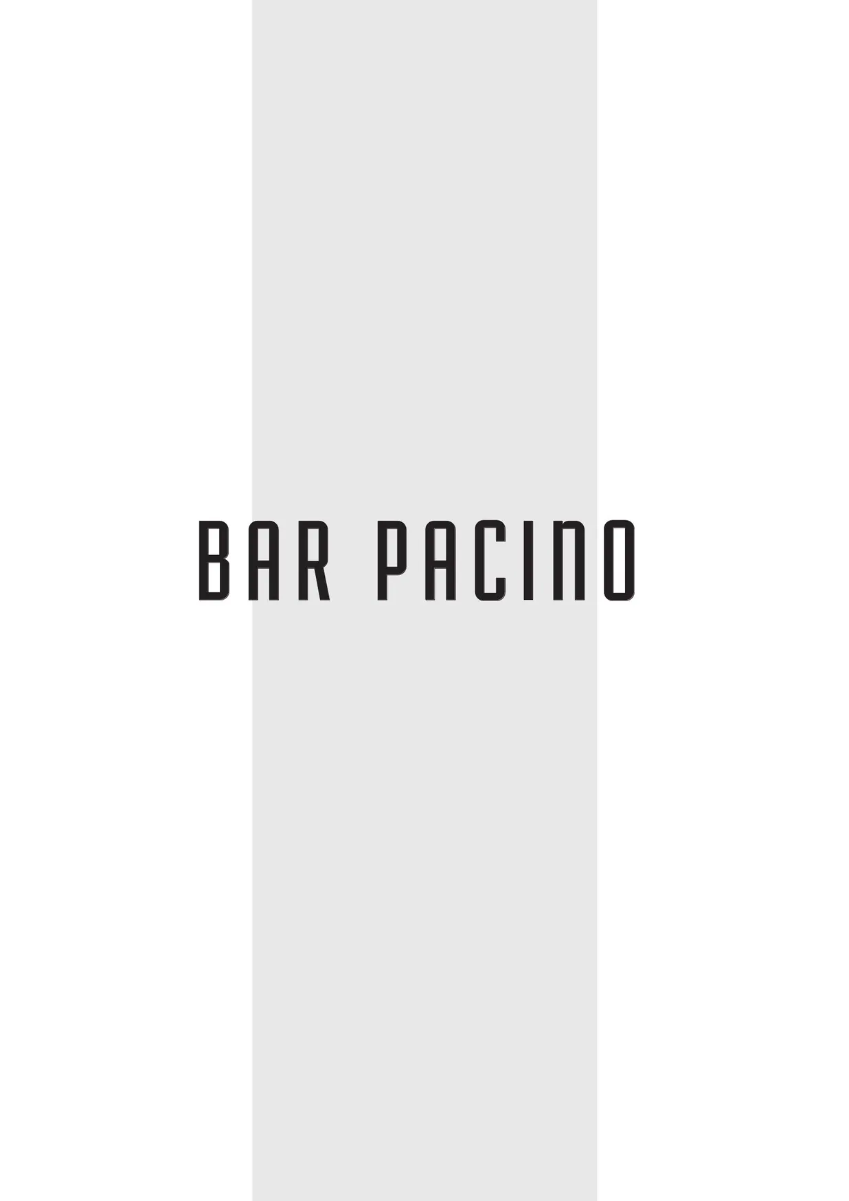 Bar Pacino menu, page 2