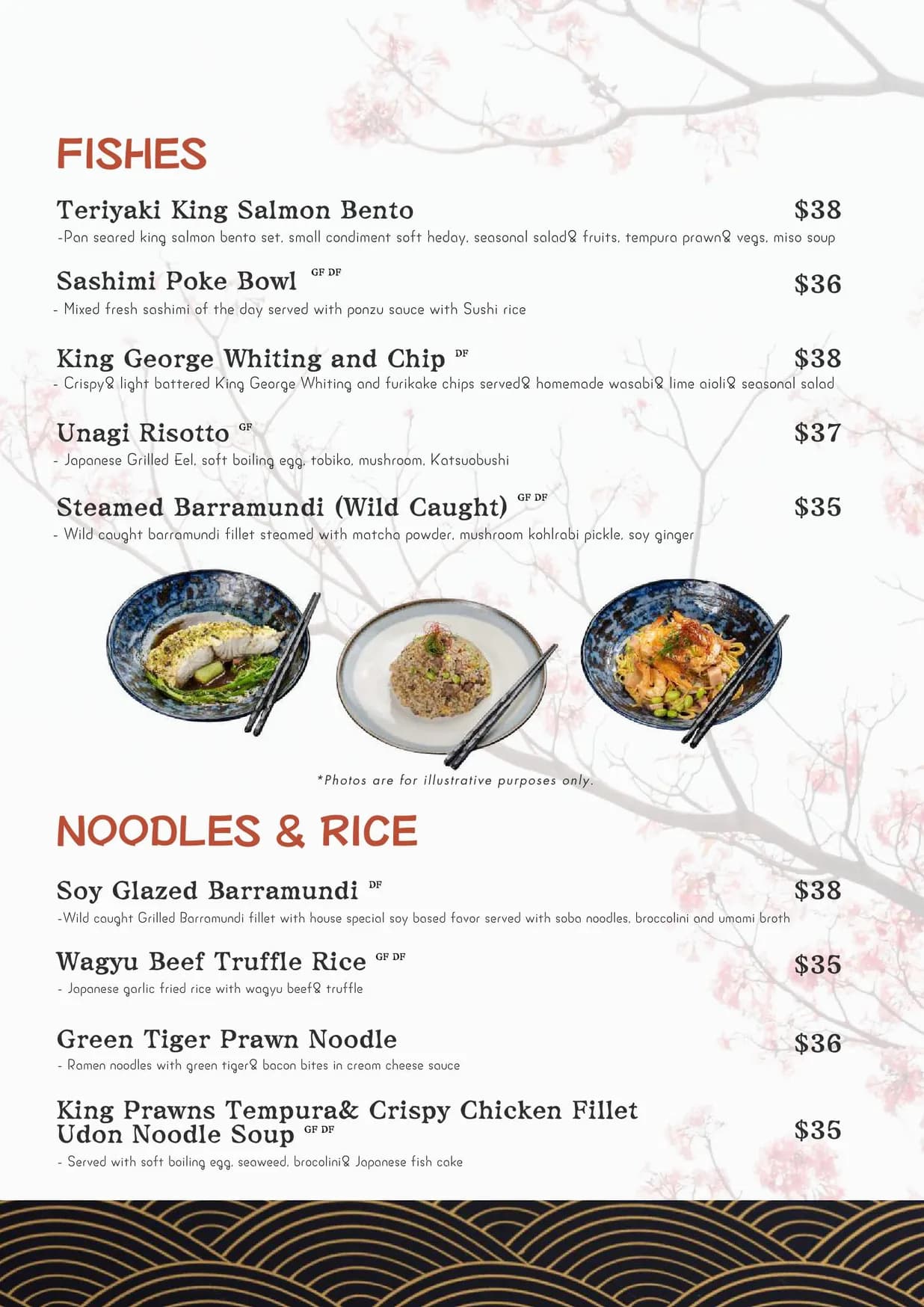 Ginza Miyako Japanese Restaurant menu, page 6