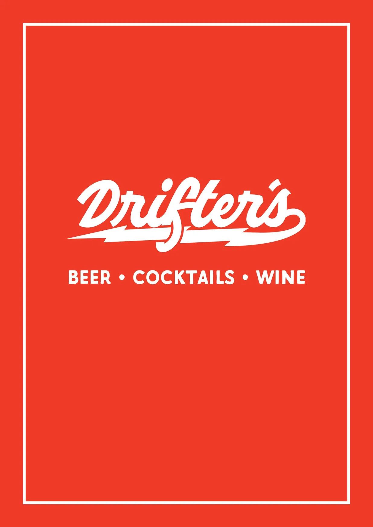 Drifter's Pizza Bar menu, page 3