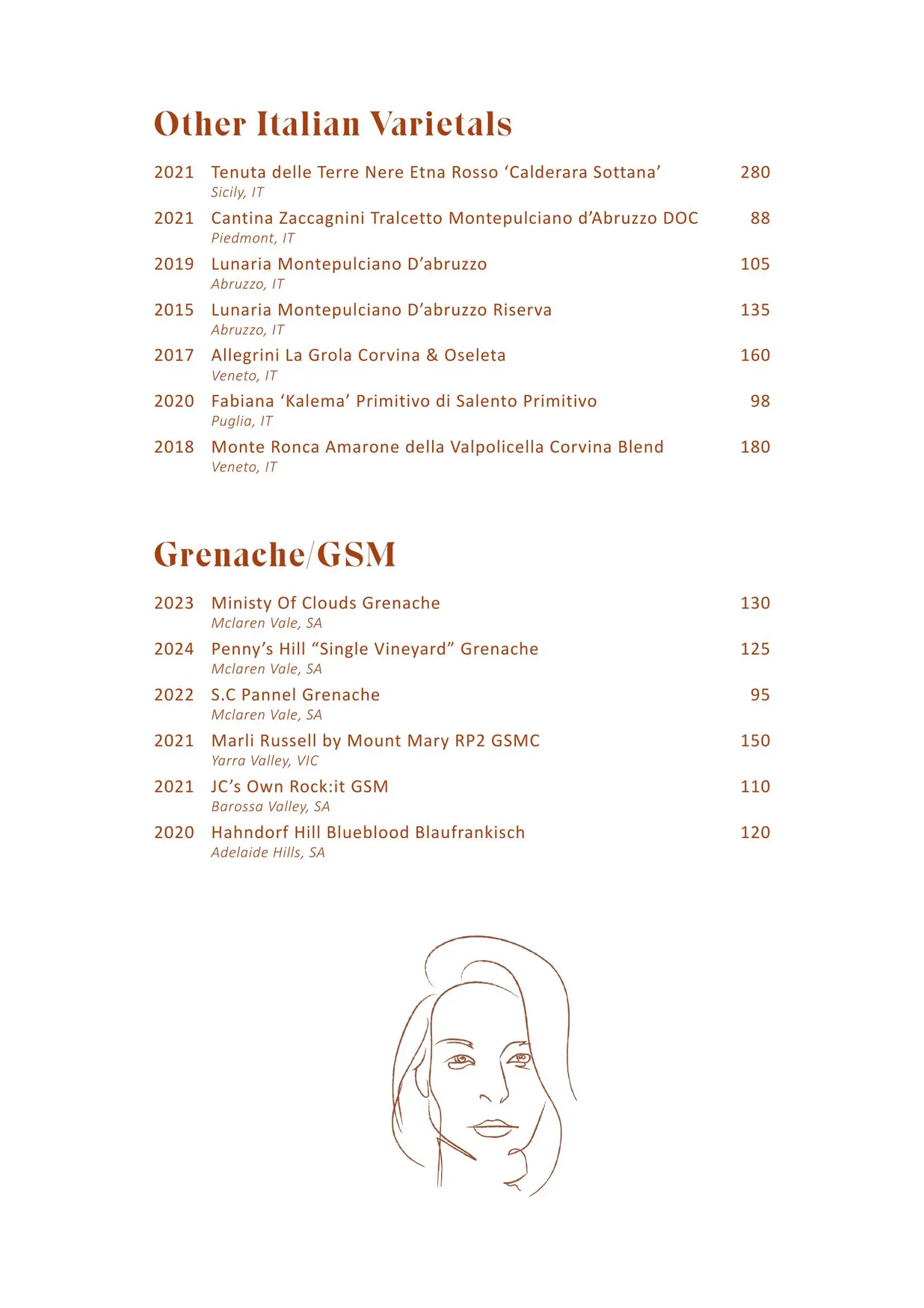 Luci menu, page 12