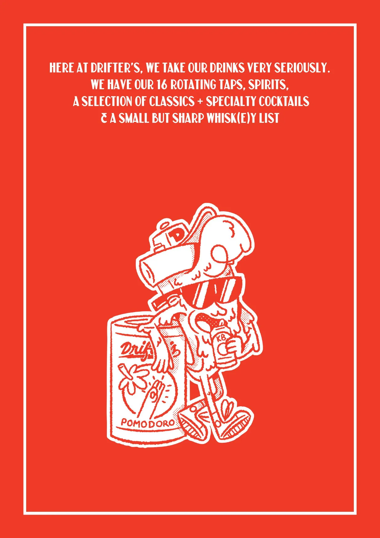 Drifter's Pizza Bar menu, page 14
