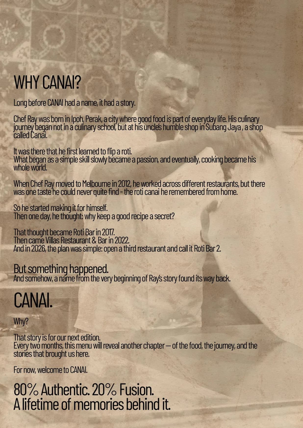 Canai by Roti Bar menu, page 2
