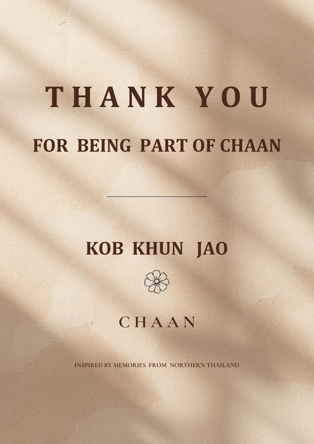 CHAAN ฉันท์ menu, page 4