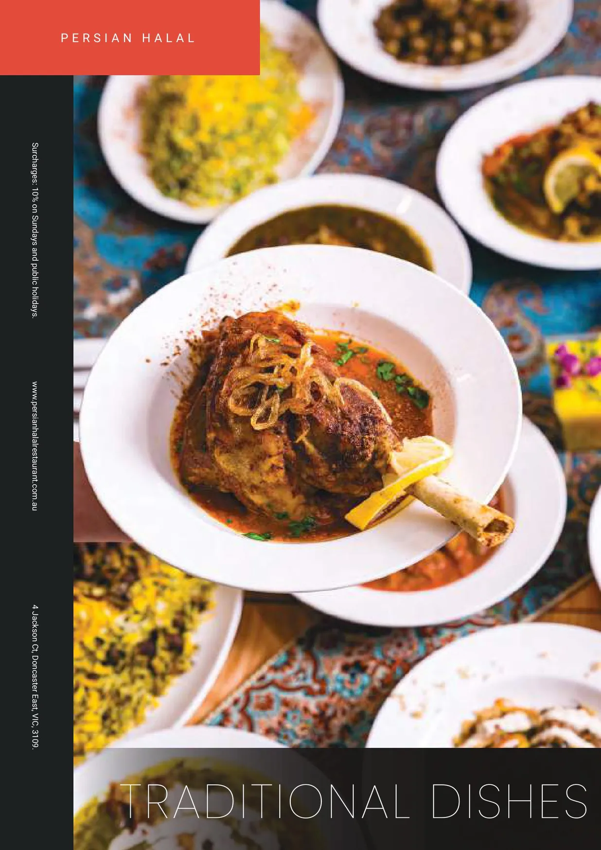 Persian Halal Restaurant menu, page 11
