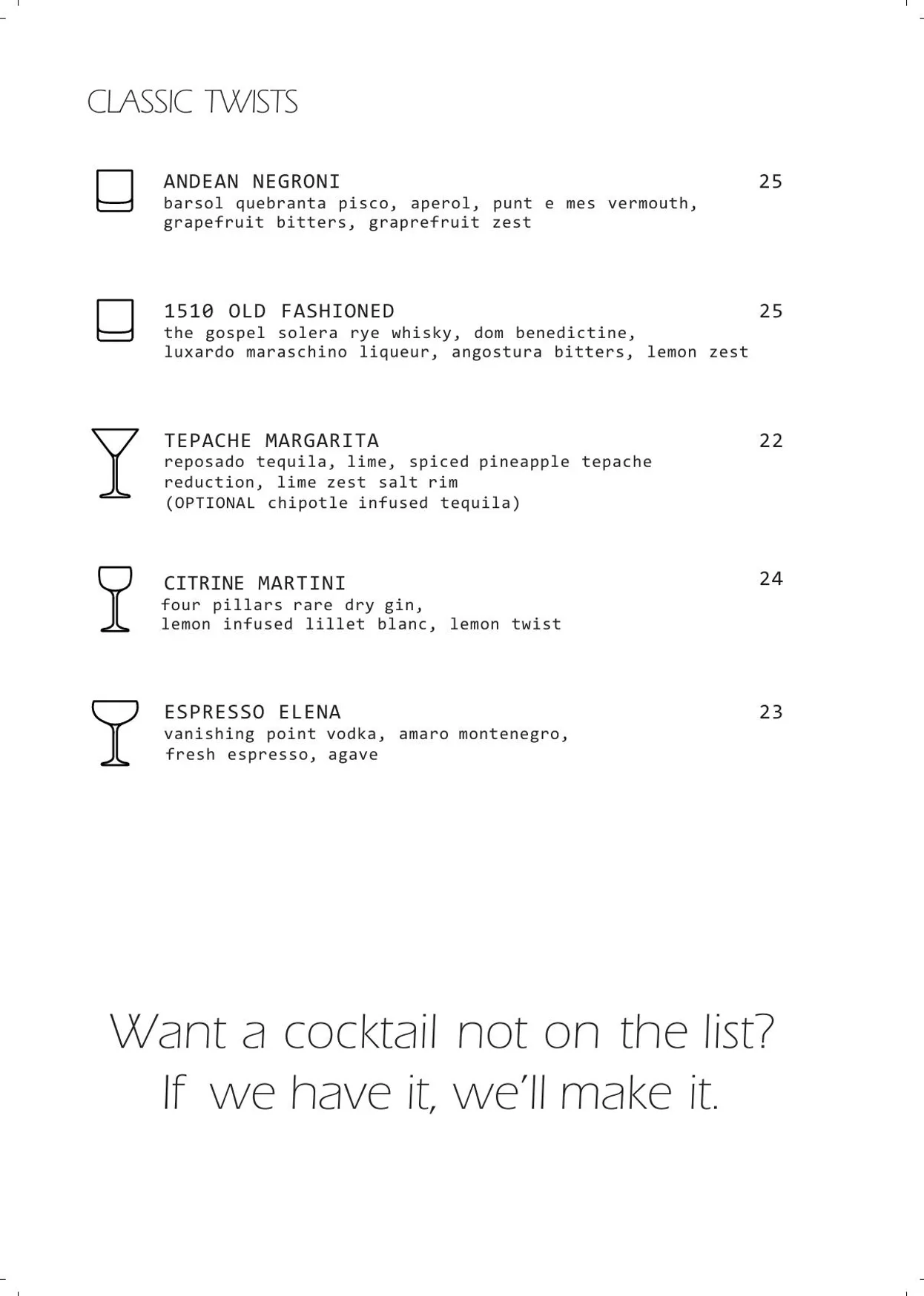 Miine menu, page 6