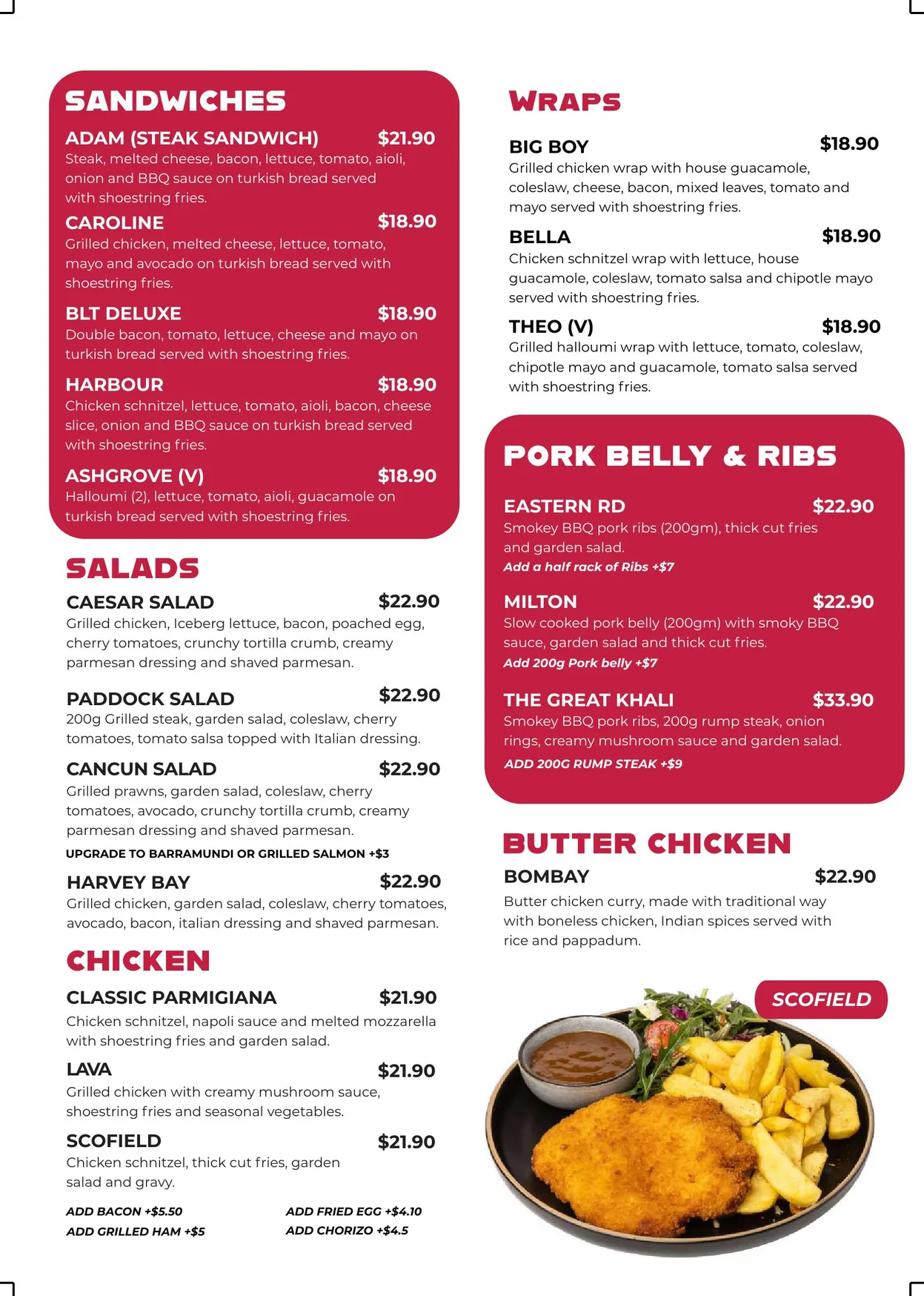 107 Coffee Terminal/ Sabrosso menu, page 8