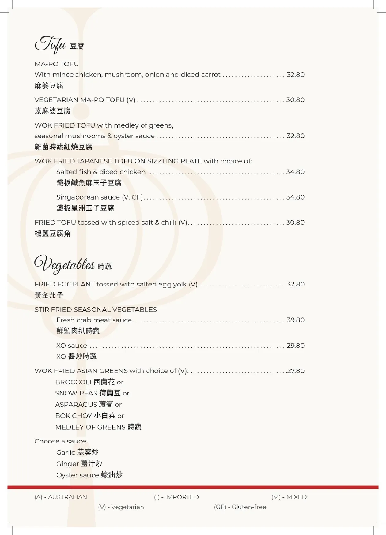 Lantern On The Quay menu, page 8