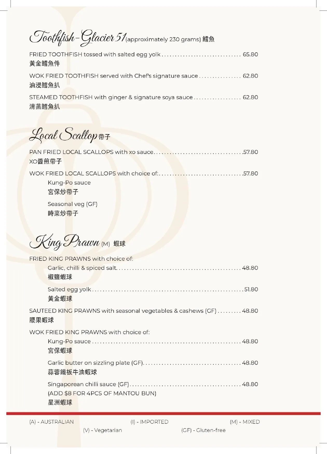 Lantern On The Quay menu, page 4