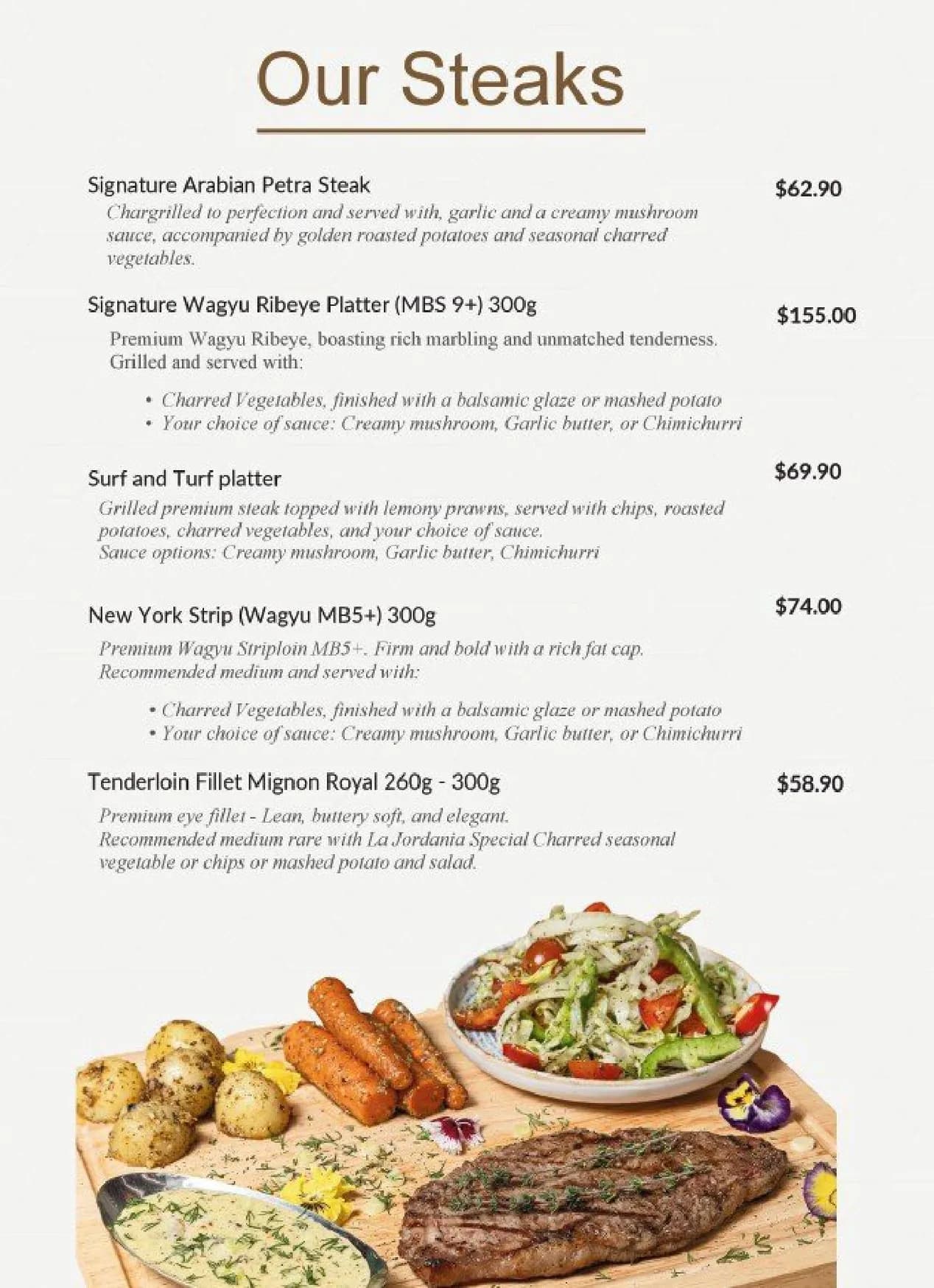 La Jordania Restaurant And Shisha Lounge menu, page 14
