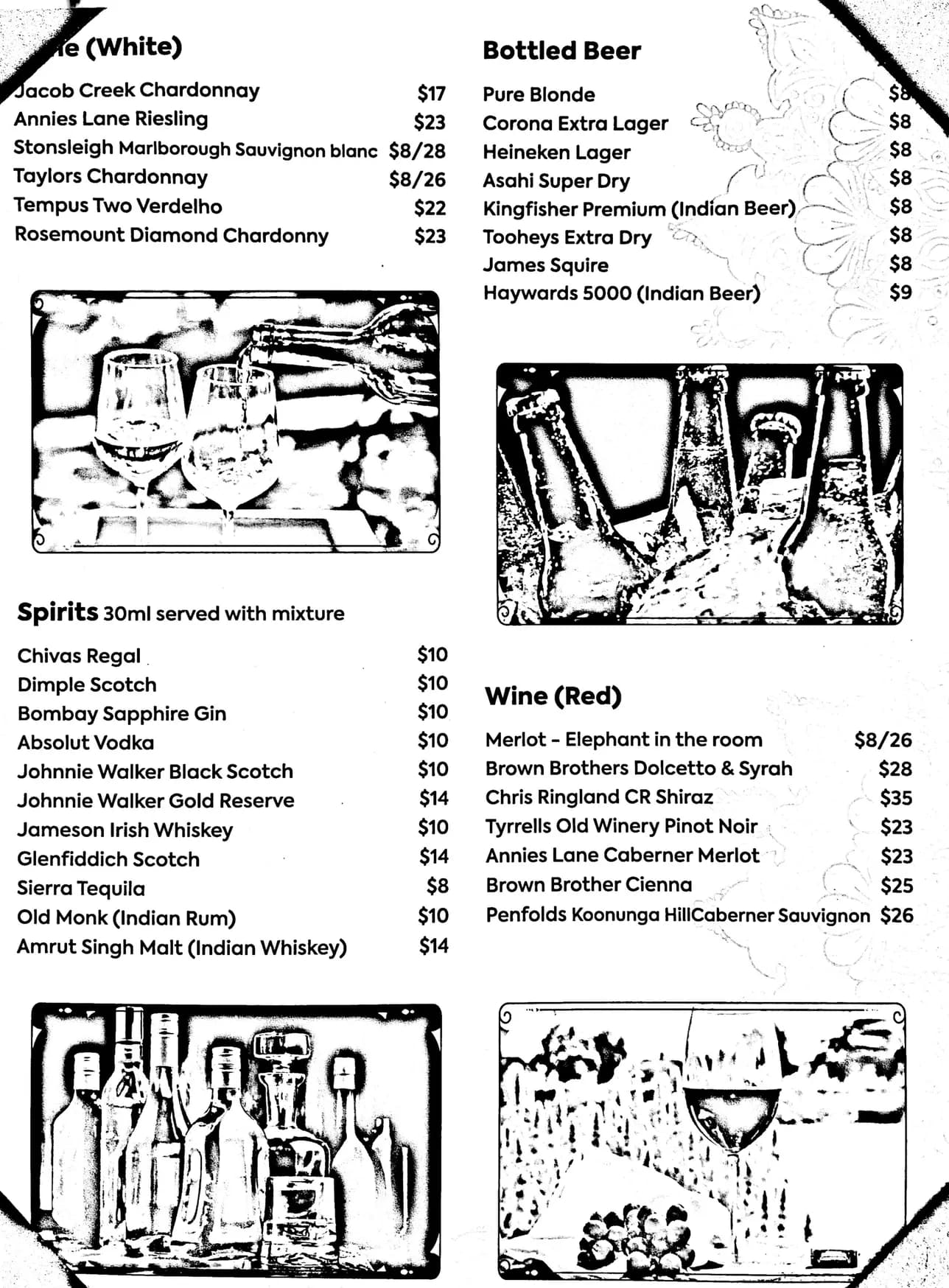 Delhi Palace Indian Cuisine menu, page 6