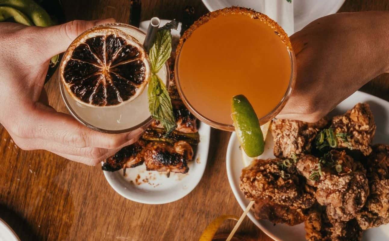 Enjoy Japanese, Vegetarian options, Bars & pubs, Cocktail bar, Restaurant, Table service, $$$, Bar scene, Wine bar and Groups cuisine at Tokyo Bird in Surry Hills, Sydney