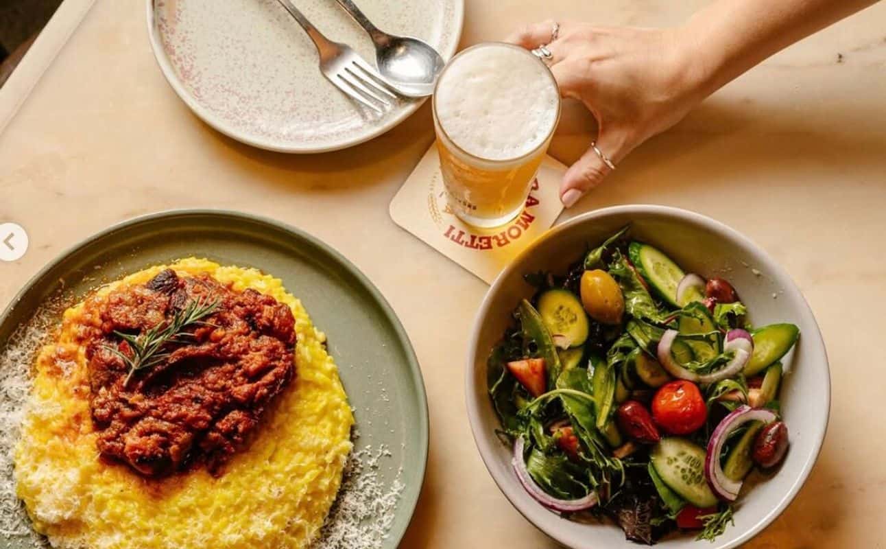 Enjoy Italian, Pizza, Dairy free options, Gluten Free options, Vegan options, Vegetarian options, Restaurant, Late night, Table service, $$$, Families and Groups cuisine at Gino's Kitchen & Cocktails: Darlinghurst in Darlinghurst, Sydney