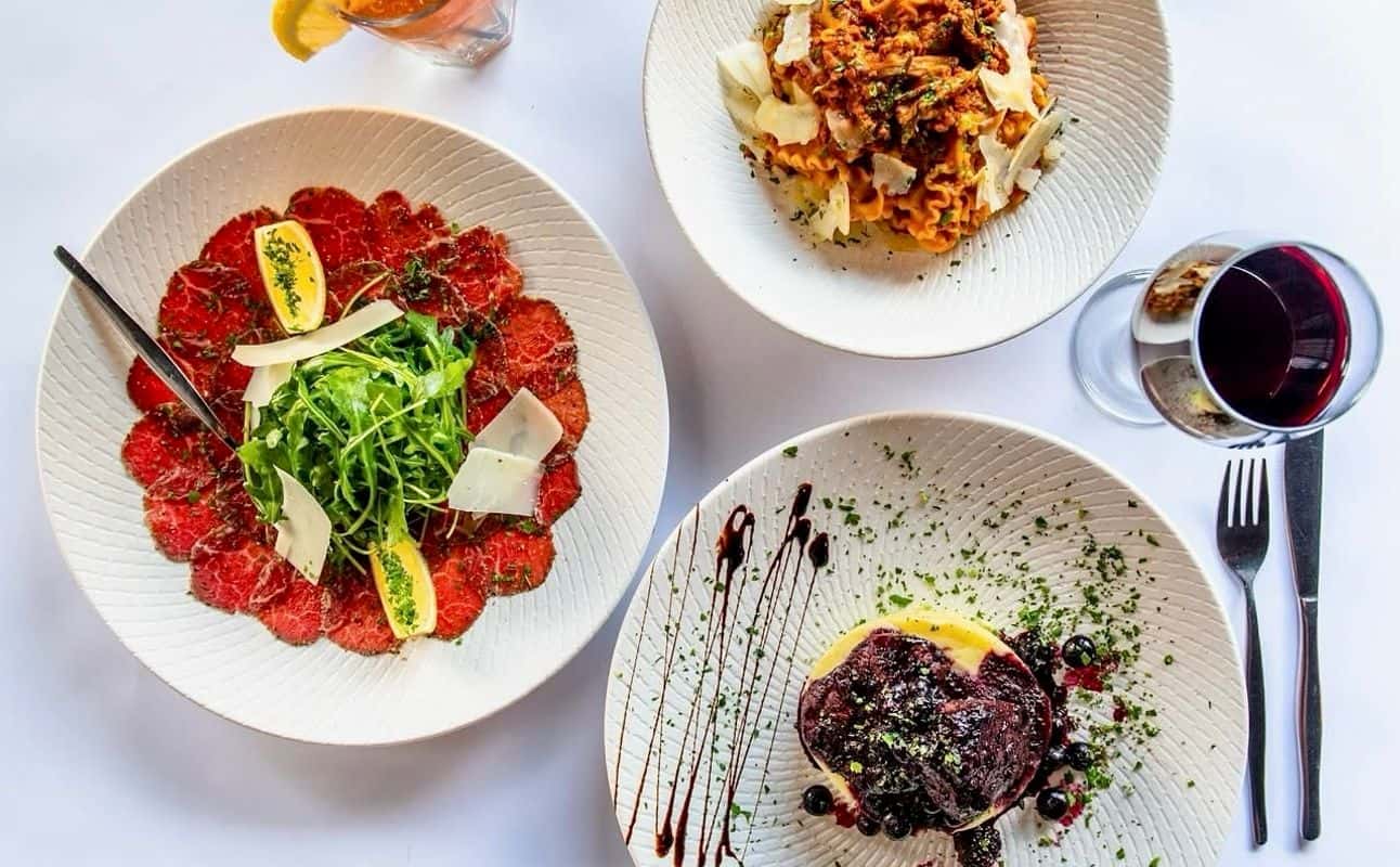 Enjoy Mediterranean, Italian, Pizza, Vegan options, Vegetarian options, Gluten Free options, Restaurant, Highchairs available, Indoor & outdoor seating, Table service, Wheelchair accessible, $$$$ and Groups cuisine at Portorosa Fremantle in Fremantle, Perth