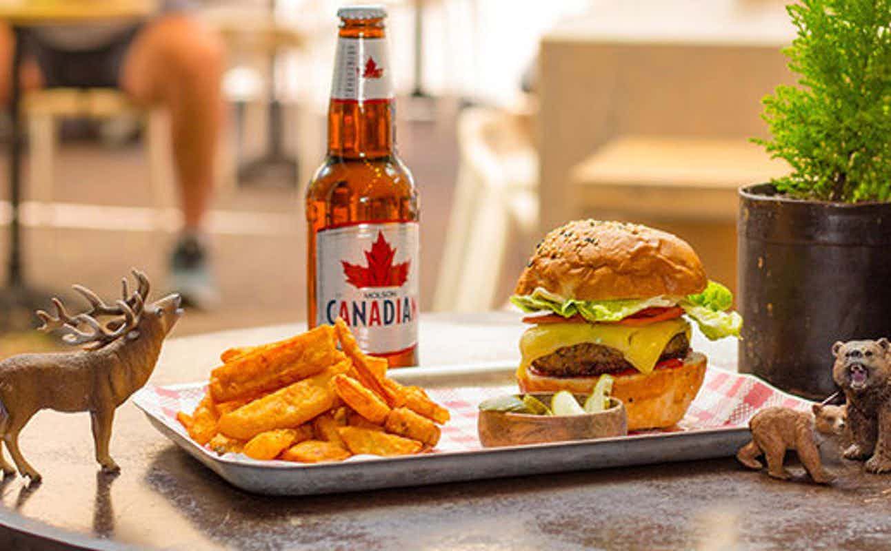 Enjoy Canadian cuisine at The Lumberjack Trading Co. in Manly, Sydney
