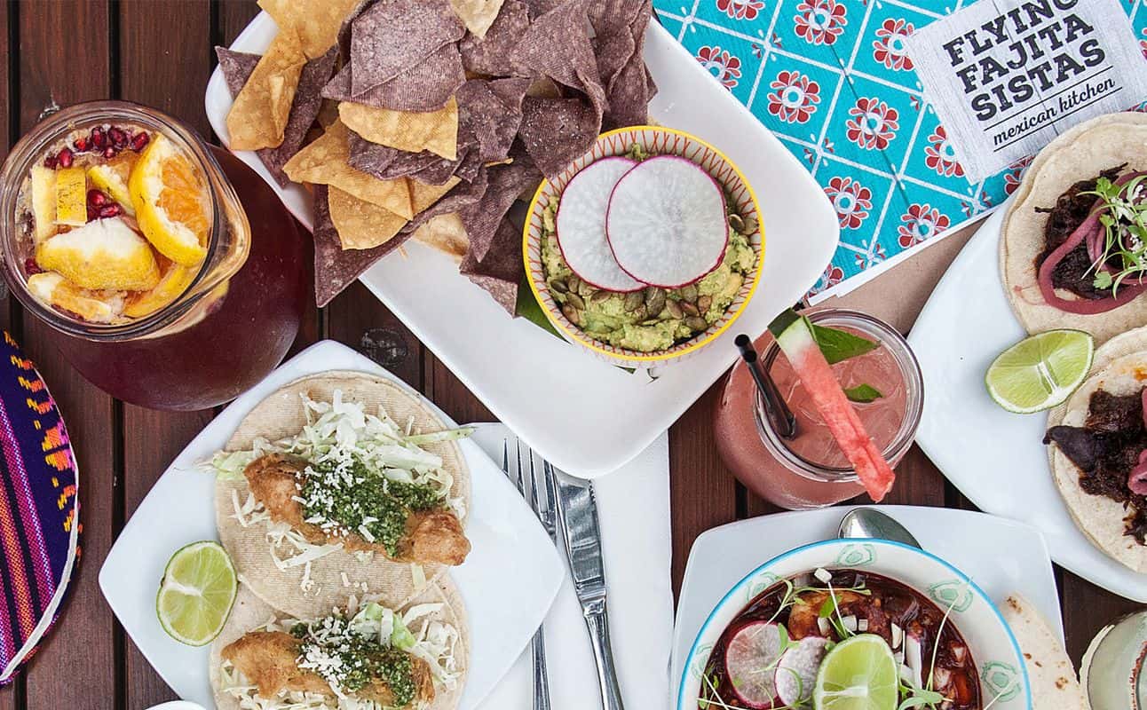 Enjoy Mexican cuisine at Flying Fajita Sistas Mexican Kitchen in Glebe, Sydney