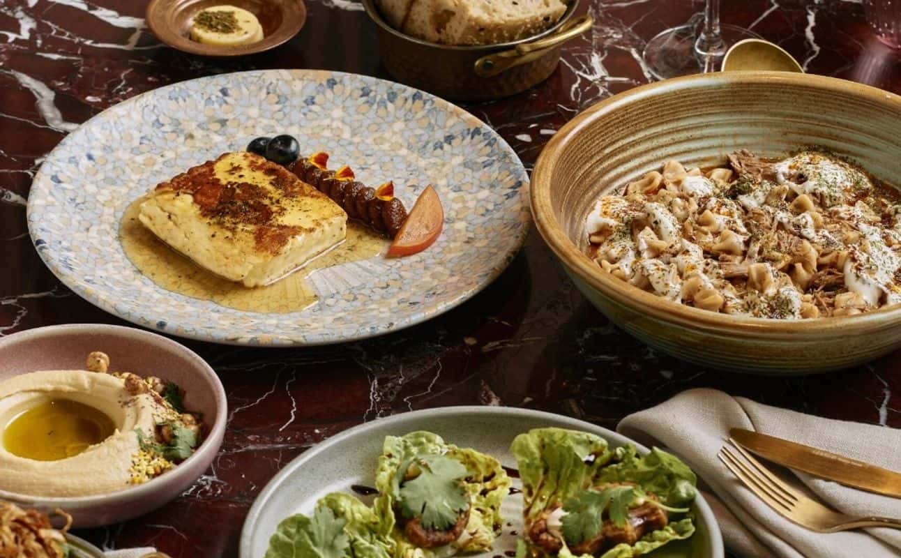 Enjoy Mediterranean, Dairy free options, Vegan options, Vegetarian options, Hotel restaurant, Cocktail bar, Late night, Indoor & outdoor seating, $$$$, Groups, Families, Special occasion and Date night cuisine at Babylon Brisbane in Brisbane CBD, Brisbane