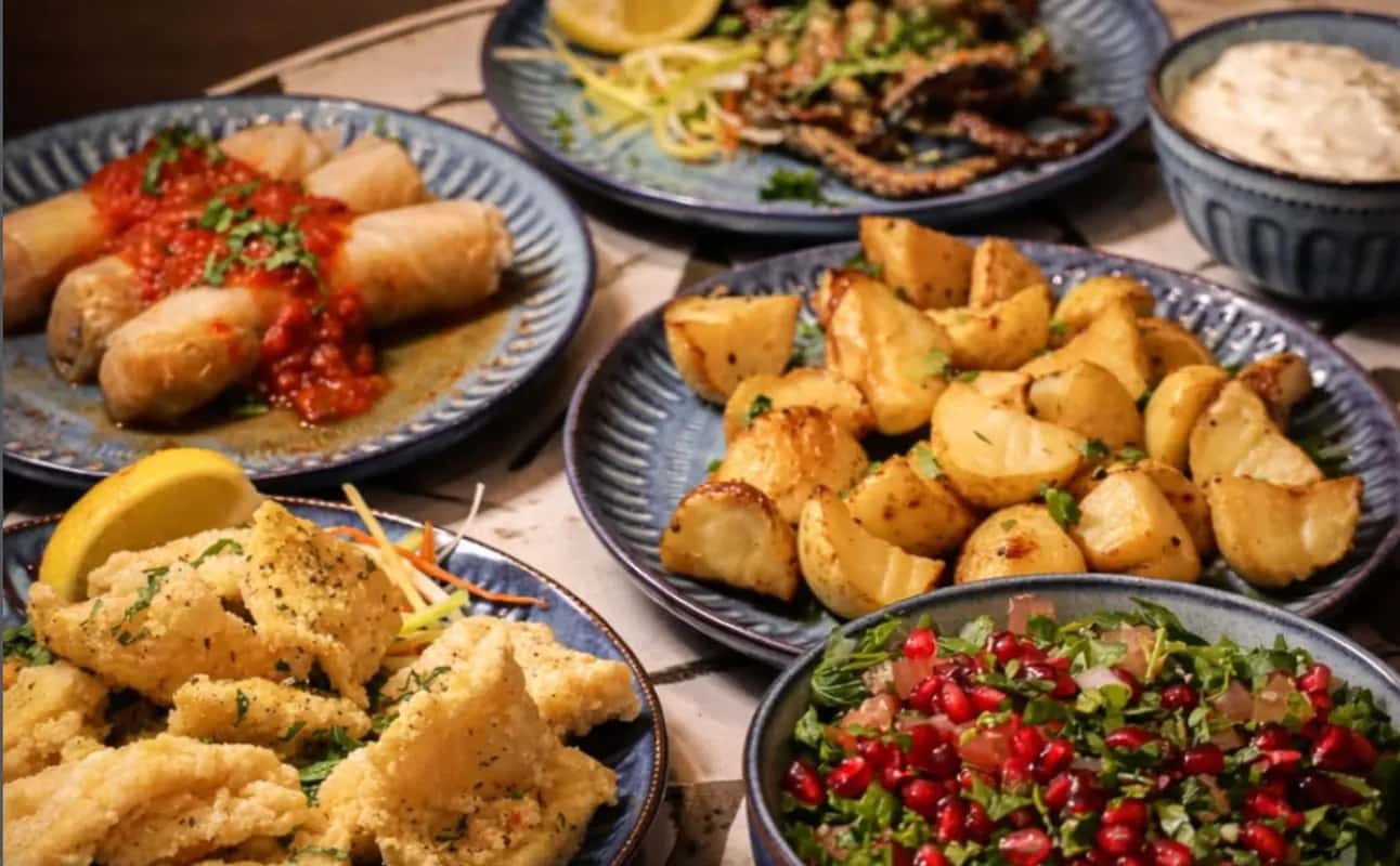 Enjoy Mediterranean, Greek, Vegetarian options, Gluten Free options, Restaurant, Highchairs available, Table service, Wheelchair accessible, $$, Local cuisine and Families cuisine at Parea Greek Tavern in Kogarah, Sydney