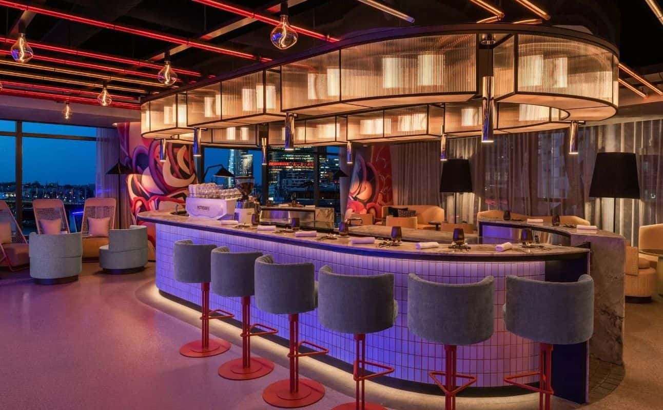 Enjoy Australian, Gluten Free options, Vegetarian options, Restaurant, Cocktail bar, Table service, $$$, Groups, Date night, Special occasion and Views cuisine at BTWN @ The W Hotel in Sydney CBD and Inner Suburbs, Sydney
