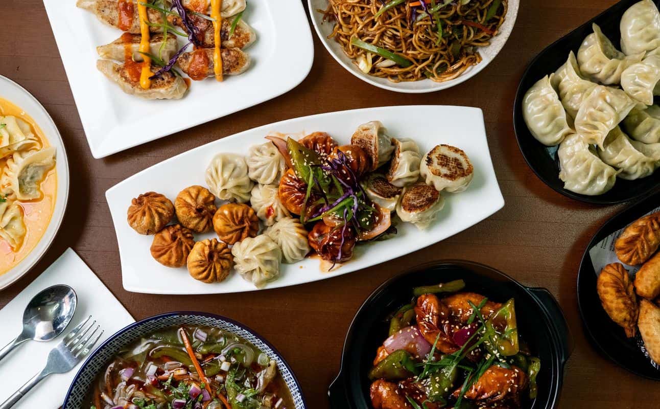 Enjoy Nepalese, Gluten Free options, Dairy free options, Restaurant, Free wifi, Highchairs available, Non-smoking, Street parking, Table service, $$, Groups and Families cuisine at Resunga Nepalese Restaurant & Bar in West Ryde, Sydney