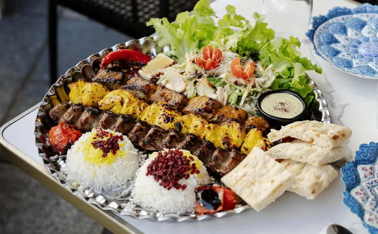Enjoy Persian, Gluten Free options, Vegan options, Vegetarian options, Halal, Restaurant, Indoor & outdoor seating, Highchairs available, Wheelchair accessible, Table service, $$$, Groups and Families cuisine at Rumi Persian Restaurant in Broadbeach, Gold Coast