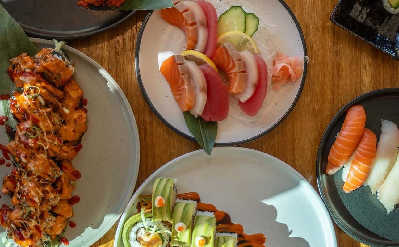 Enjoy Japanese, Vegan options, Vegetarian options, Gluten Free options, Dairy free options, Restaurant, Child friendly, Indoor & outdoor seating, Highchairs available, $$, Families, Groups, Kids and Special occasion cuisine at Tampopo Kitchen & Bar in Maroochydore, Sunshine Coast