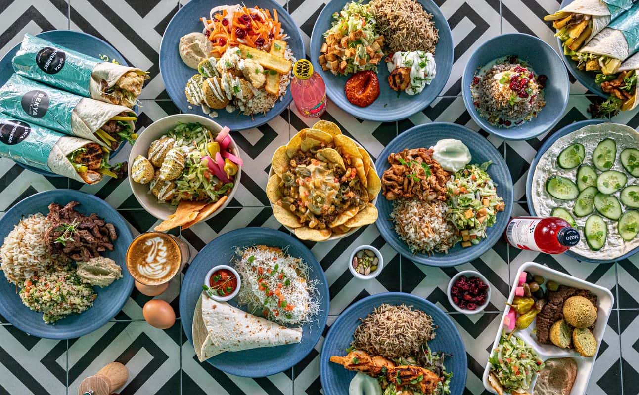 Enjoy Egyptian, Vegetarian options, Vegan options, Gluten Free options, Dairy free options, Restaurant, Indoor & outdoor seating, Highchairs available, Dog friendly, $$$, Groups and Families cuisine at Bekya in Summer Hill, Sydney