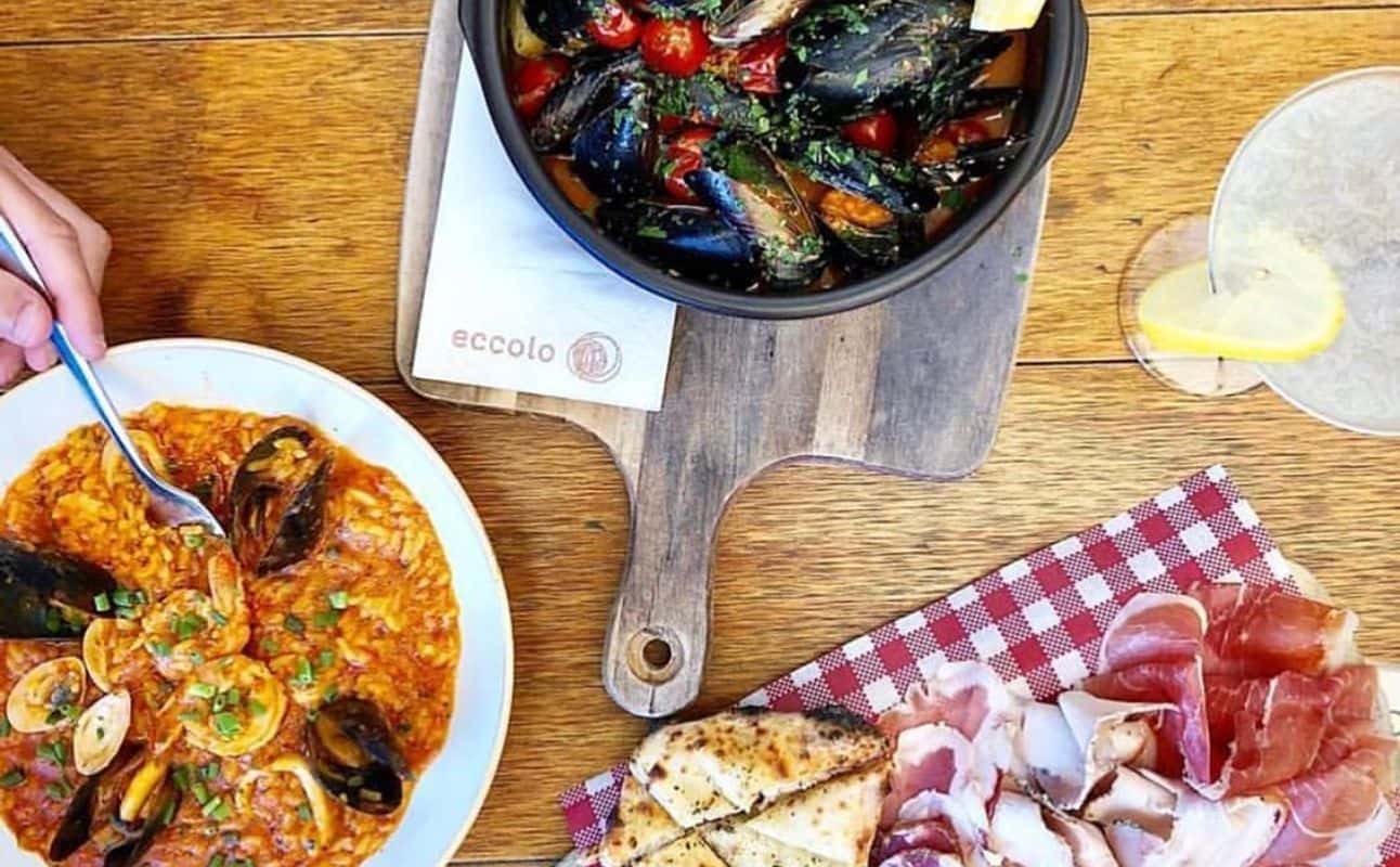 Enjoy Italian cuisine at Eccolo Restaurant in Hillarys, Perth