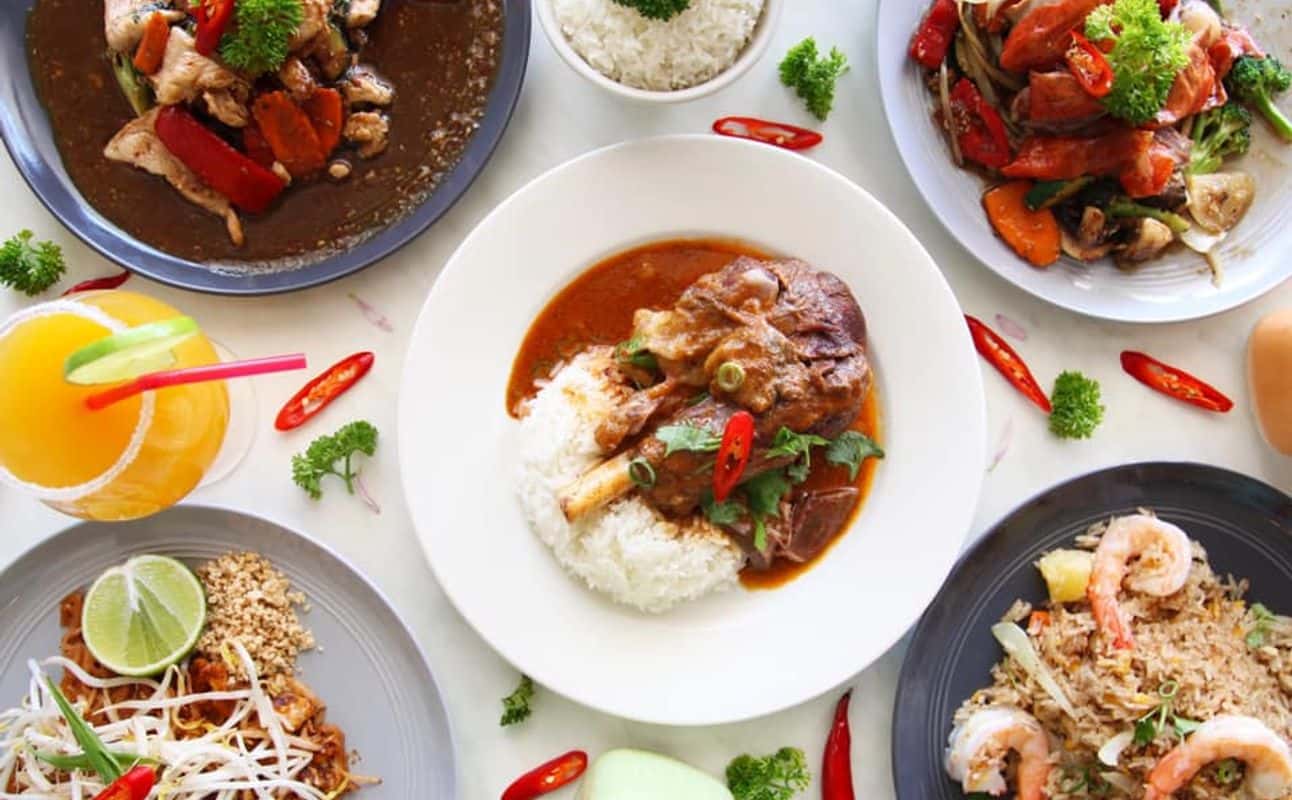 Enjoy Thai cuisine at The Royal Thai Restaurant in Broadbeach, Gold Coast