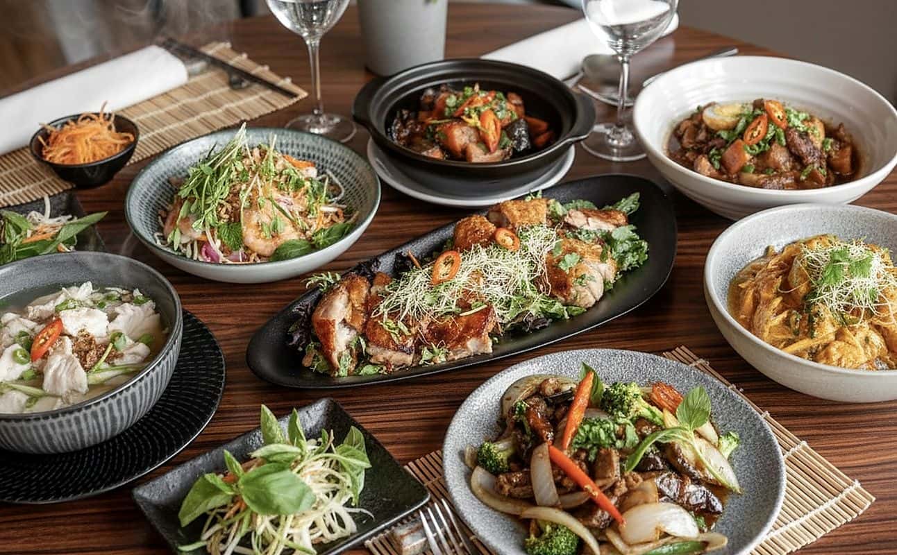 Enjoy Vietnamese, Vegetarian options, Vegan options, Gluten Free options, Restaurant, Highchairs available, Wheelchair accessible, Table service, $$, Families and Groups cuisine at Bay Tinh in Marrickville, Sydney