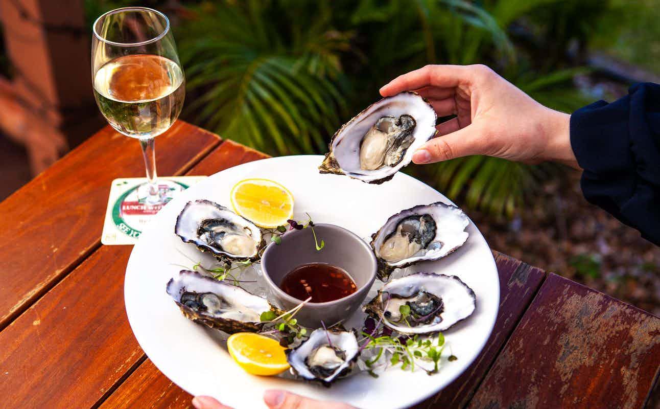 Enjoy Seafood, Steakhouse and Australian cuisine at Grand View Hotel in Cleveland, Brisbane