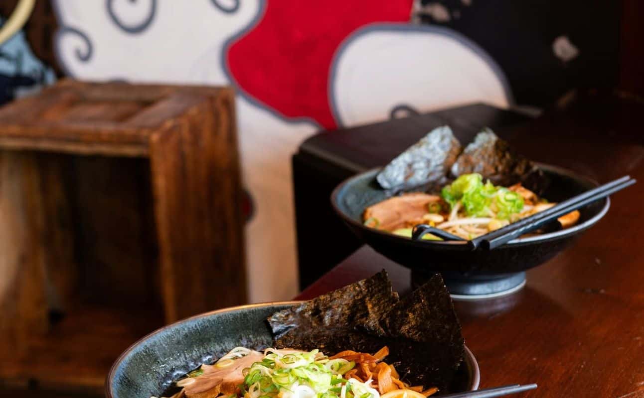 Enjoy Ramen, Vegetarian options, Gluten Free options, Restaurant, Child friendly, $$, Groups, Families, Business meetings, Date night, Hidden gems and Kids cuisine at Pompoko Ramen & Bar in Coorparoo, Brisbane
