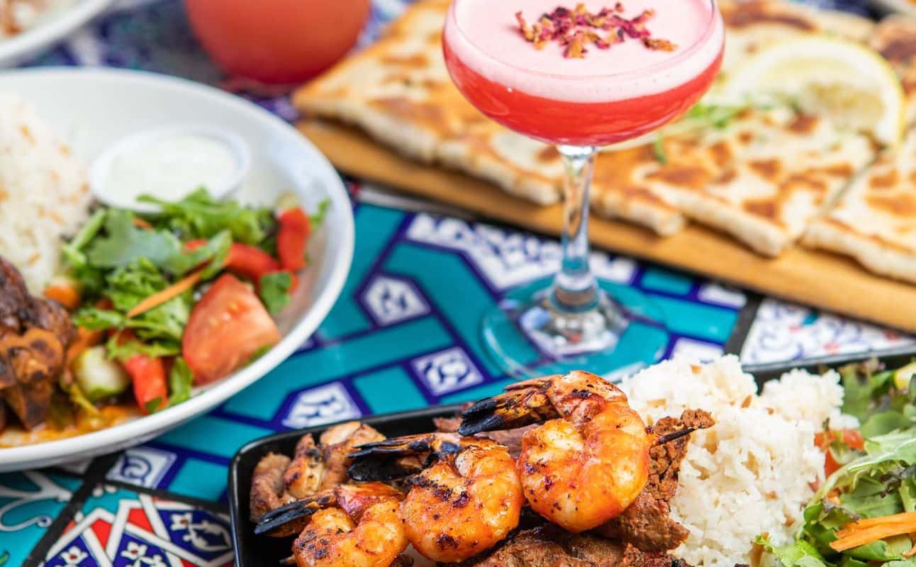 Enjoy Turkish, Grill & barbeque, Street food, Dairy free options, Gluten Free options, Vegan options, Vegetarian options, Halal, Restaurant, Indoor & outdoor seating, Child friendly, Wheelchair accessible, $$, Groups and Families cuisine at Downtown Istanbul in Hawthorne, Brisbane