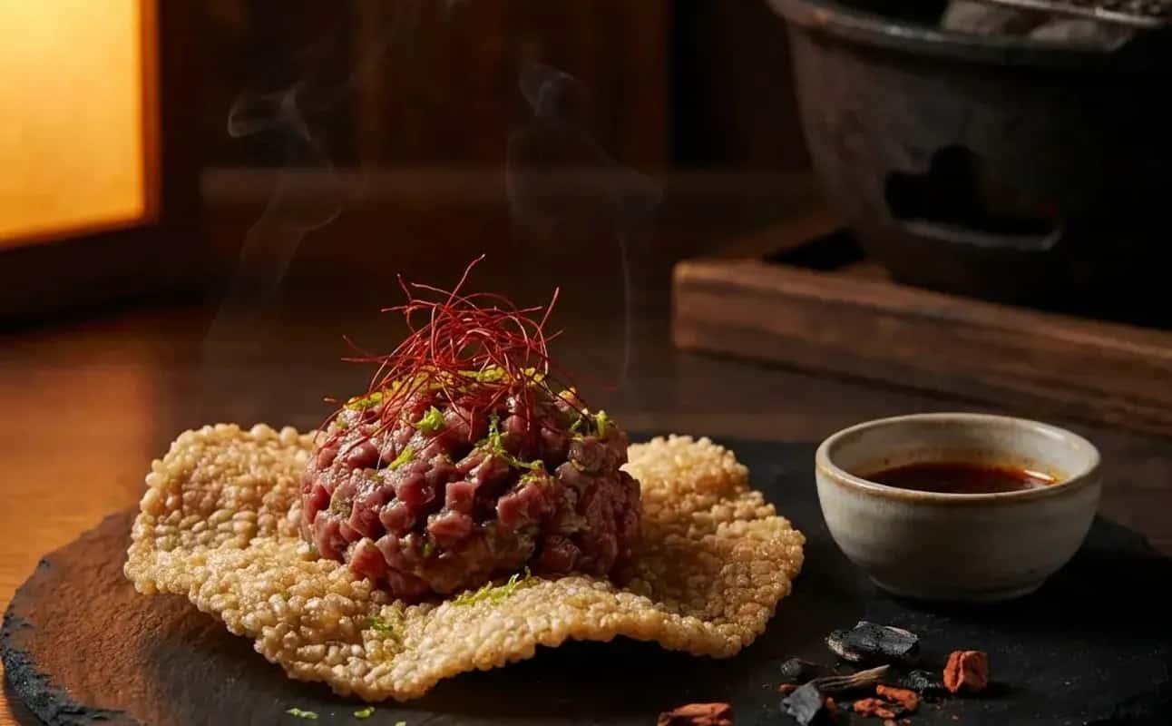 Enjoy Asian, Fusion, Vegetarian options, Vegan options, Restaurant, $$$, Groups and Date night cuisine at SOI Fire in Potts Point, Sydney