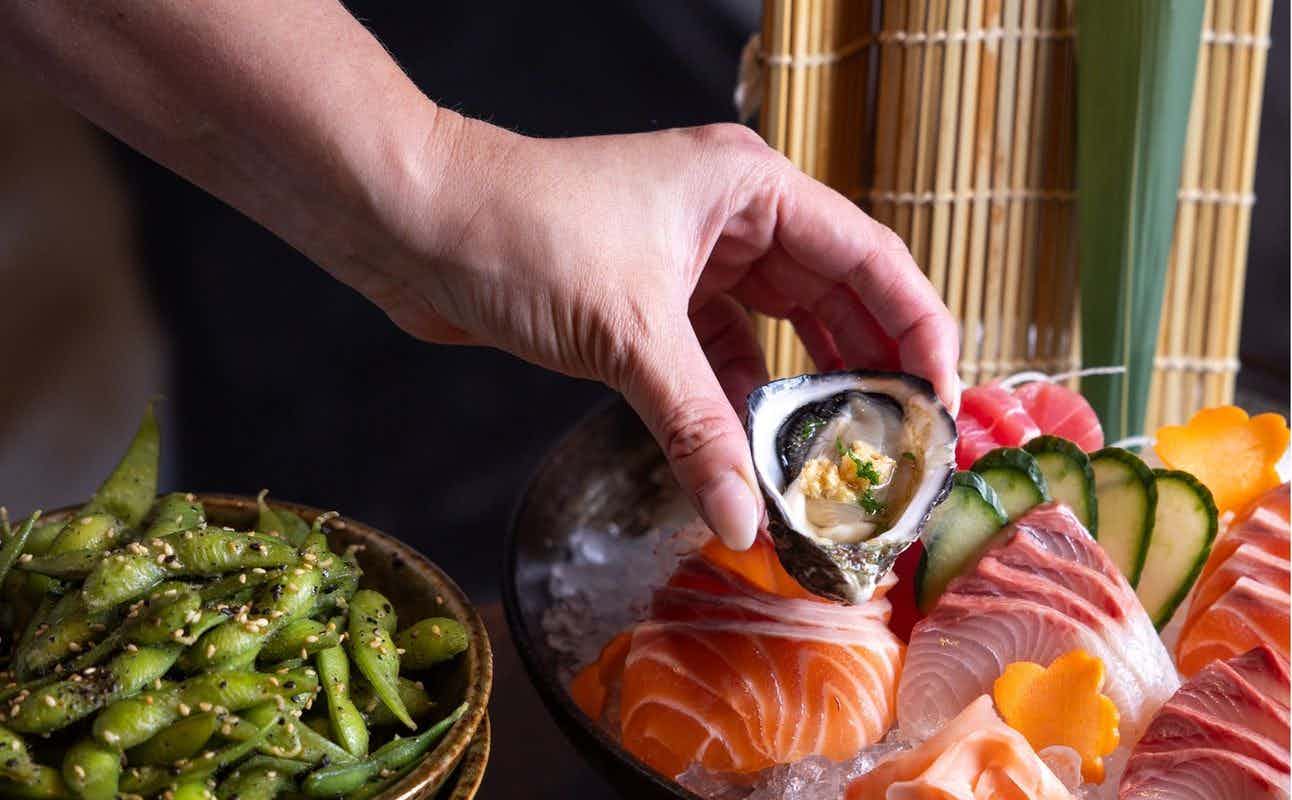 Enjoy Japanese, Gluten Free Options, Vegan Options, Restaurant, Wheelchair accessible, $$$$, Families, Groups and Date night cuisine at Bar 1603 in Brisbane CBD, Brisbane