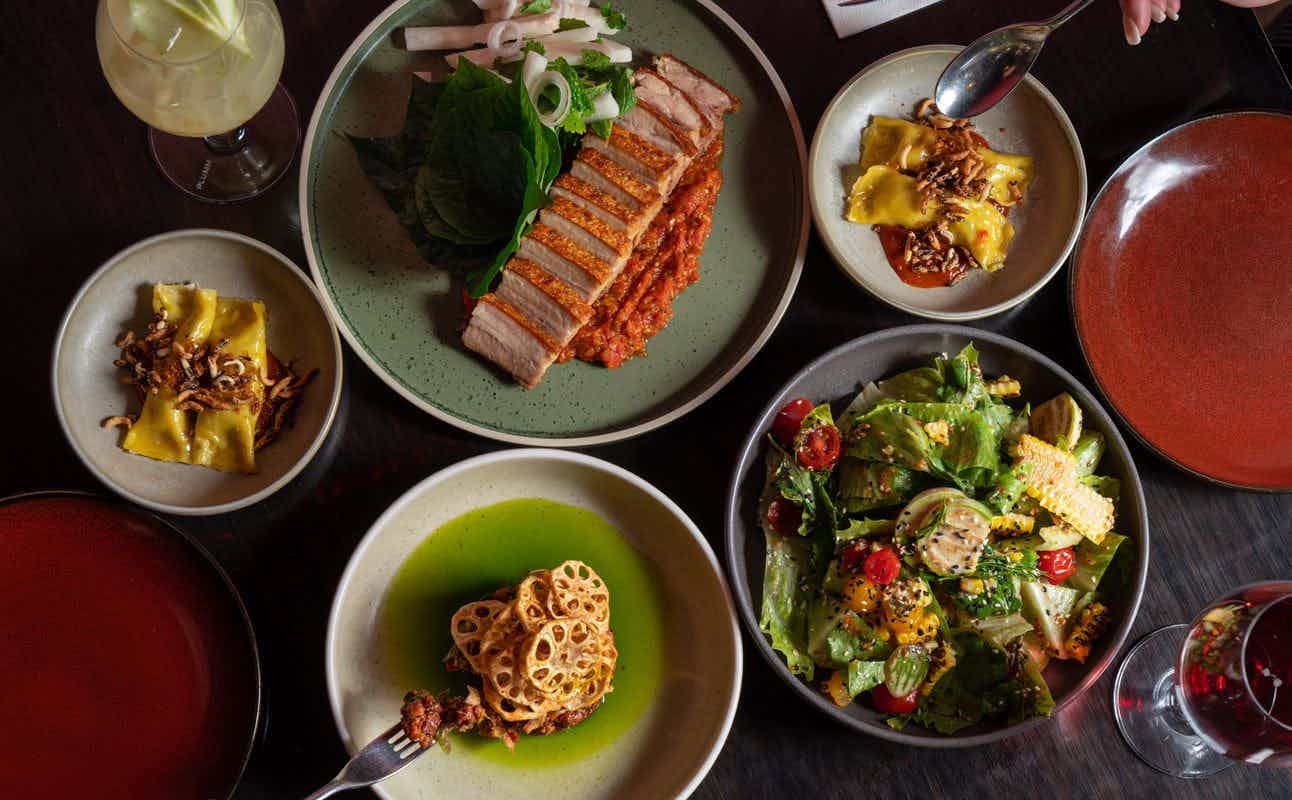 Enjoy Asian and Fusion cuisine at Gingerboy in Melbourne City, Melbourne
