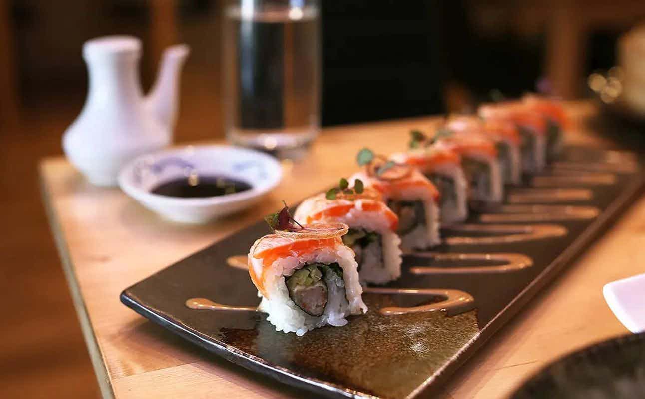 Enjoy Japanese, Vegetarian options, Gluten Free Options, Restaurant, Late night, Wheelchair accessible, Street Parking, Free Wifi, Table service, $$$$, Date night and Families cuisine at RK San Contemporary Japanese Restaurant in Redfern, Sydney