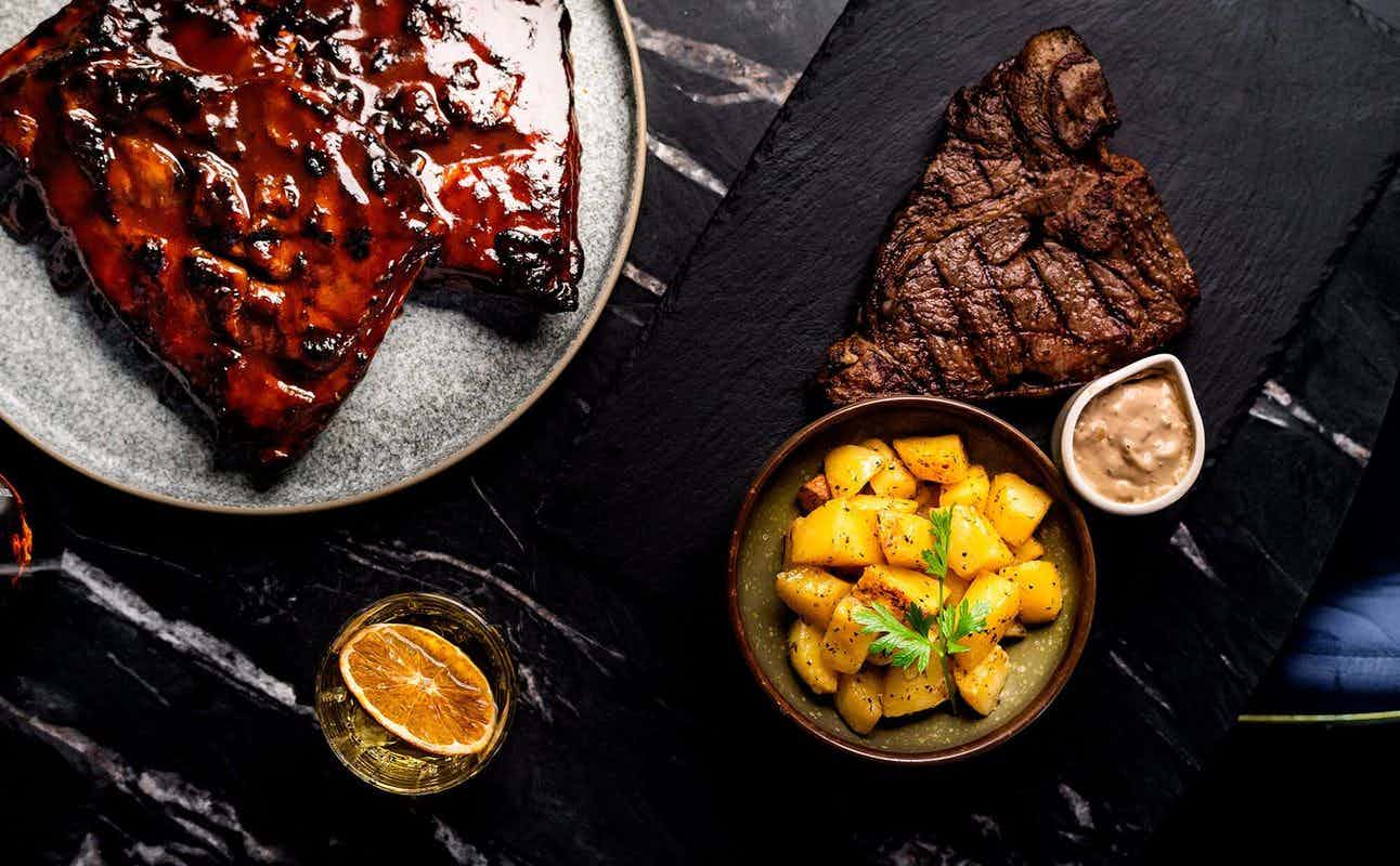 Enjoy Burgers and Steakhouse cuisine at 500 Degrees Steakhouse in Cronulla, Sydney